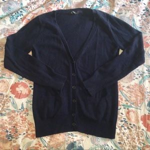 Navy blue Forever 21 Cardigan